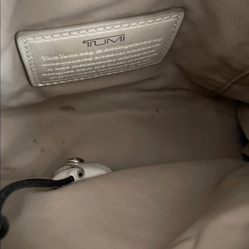 Tumi White Leather Women's Bag - Picture 9 of 12